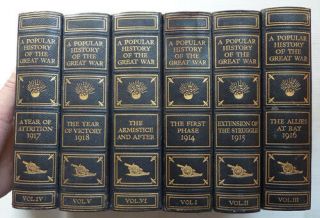 A Popular History Of The Hreat War,  6 Volumes