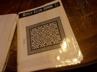 quilting patterns thimbleberries quilt club 2006 vintage stitches complete plus 5