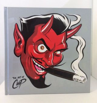 Coop; Devils Advocate: The Art Of Coop Hardcover Book; Signed
