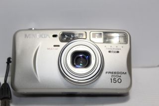 Minolta Freedom Zoom 150 Panorama Date Multi Af 37.  5 - 150mm Lens 35mm Film