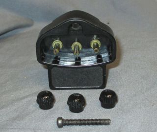 Vintage Singer 201 1200 Sewing Machine Bakelite 3 - Prong Plug Power Connector