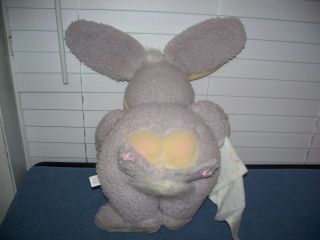 Vintage 1985 Matchbox Linda Novick Need Littles Baby Plush Stuffed Bunny Rabbit 2