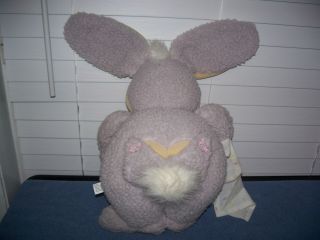 Vintage 1985 Matchbox Linda Novick Need Littles Baby Plush Stuffed Bunny Rabbit 3