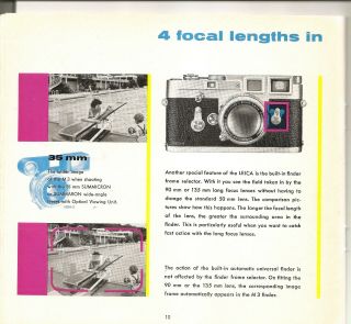 LEICA M3 Brochure English 11 - 8i/Eng IX/64/FZ/L Fresh 4
