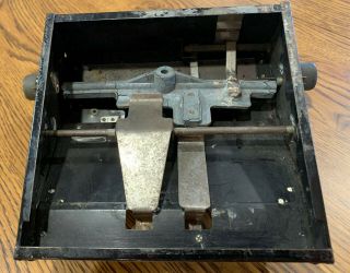Vintage Toy Typewriter • AMERICAN FLYER,  Metal and Wood 3