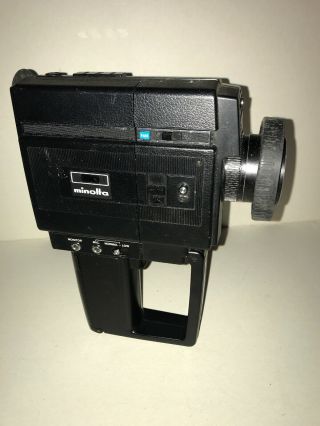 Minolta XL - 660 Sound 8 8mm Movie Camera.  Make Vintage Movies 3