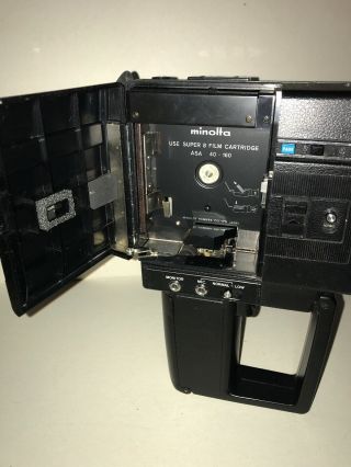 Minolta XL - 660 Sound 8 8mm Movie Camera.  Make Vintage Movies 4