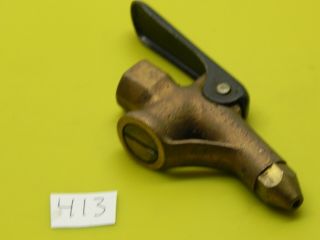 Vintage Lunkenheimer Metal And Brass Air Gun Nozzle Blowgun Dusters Usa
