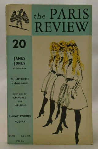 The Paris Review No.  20 - Philip Roth - Good - Bye Columbus - First Edition 1958