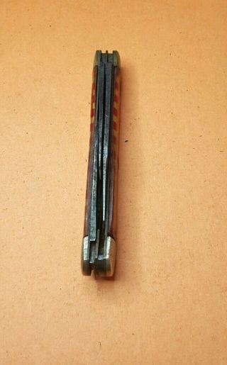 Vintage Kutmaster Purina Advertising 3 Blade Pocket Knife 3