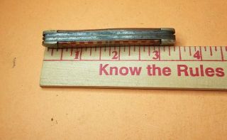 Vintage Kutmaster Purina Advertising 3 Blade Pocket Knife 4