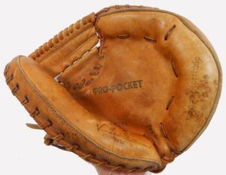 Vintage Sears Professional Ted Williams 16188 12 " Baseball Catchers Mitt