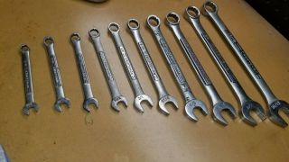 Vintage Craftsman Standard Wrenches Made In Usa