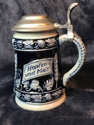 Vintage German Beer Stein - Made In West Germany Back When The Berlin Wall Was Up