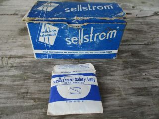 Vintage Sellstrom 48 M/m Clear Heat Treated Lens