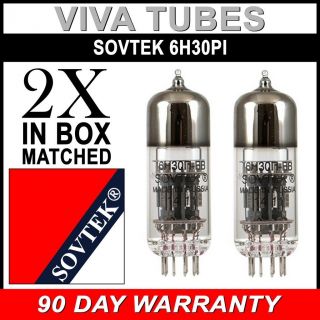 Factory Matched Pair (2) Sovtek 6h30pi Vacuum Tubes