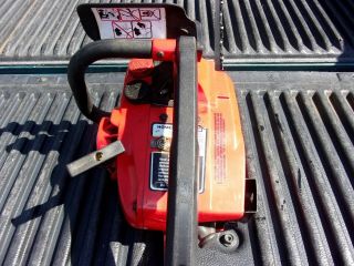 VINTAGE HOMELITE XL AUTOMATIC OILING CHAINSAW With Chain and Bar 4