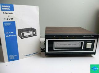 Realistic Stereo 8 Track Player - Model Tr - 169 - - 14 - 935
