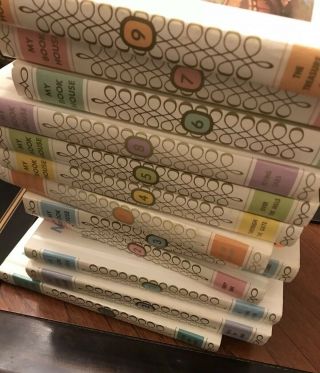 My Book House Complete Set 1 - 12 Olive Miller 1971 White My Bookhouse