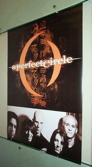 A Perfect Circle Vintage Group Poster Last One