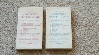 Vintage Warne ' s Observers Picture Cards Flags & Ships. 2