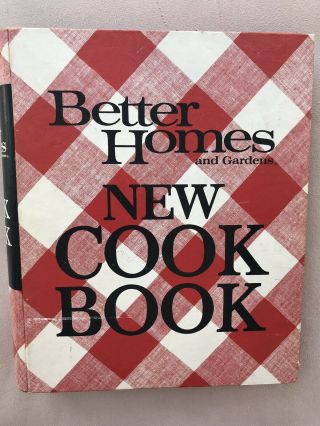 Vtg.  Better Homes And Gardens Cook Book 1976 Hardcover Binder Retro Recipes