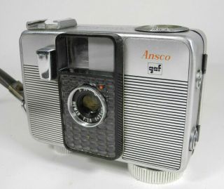 Ansco Gaf Memo Ii Automatic 35mm Point And Shoot Camera
