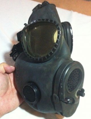 Vintage Msa Gas Mask (us Military)
