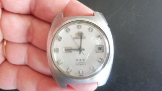 vintage orient automatic watch.  (PARTS) 3