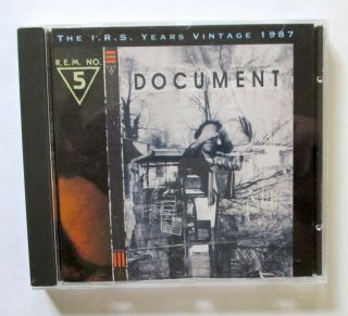 R.  E.  M.  - Document - 1993 Aussie Cd - I.  R.  S.  Years - Vintage Series,  Bonus Trks