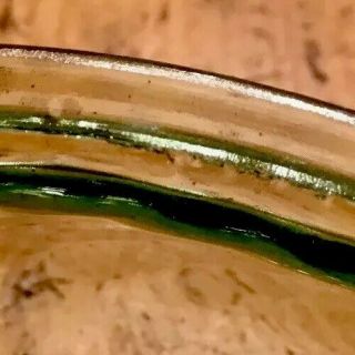 VINTAGE URANIUM GLASS GREEN VASELINE CANDY DISH BOWL LIDDED POP ART DECO MCM 6