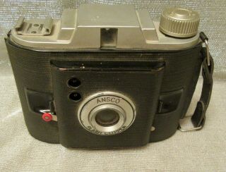 Vintage Ansco " Flash Clipper " Camera