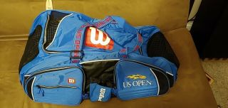 Vintage Wilson 2003 U.  S.  Open Electric Blue Pro Bag