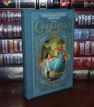 Have Courage & Be Kind Disney Tale Of Cinderella Illustrated Hardcover Gift