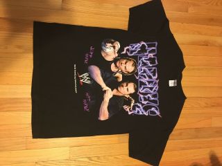 Hardy Boyz Black Wwe Vintage T - Shirt Large