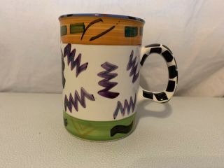 1997 Vintage Clementina Van Der Walt Ceramic Mug