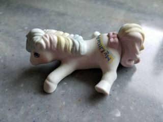 My Little Pony Rainbow First Born Vintage Porcelain Figurine 1985 Hasbro Bradley