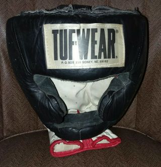 Tuf - Wear Vintage Full Face Boxing Headgear Protection
