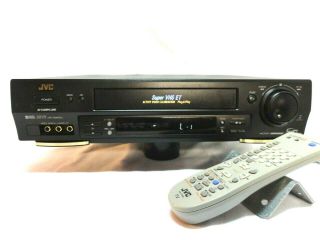 Jvc Vcr Hr - S3600u Video Cassette Recorder Vhs Vcr,  W Remote
