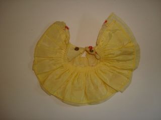Vtg 1955 Muffie Doll Sunshine Dress 507 Fit Mdm Alexander/Ginny Vogue/Ginger/8 