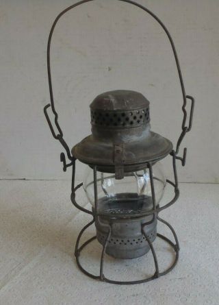 Vintage Armspear Manufacturing Co.  Railroad Lantern Dated 1925