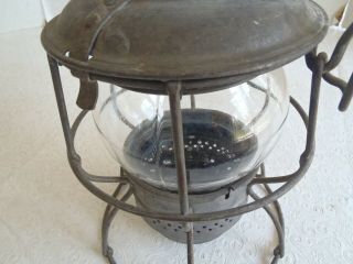 Vintage Armspear Manufacturing Co.  Railroad Lantern dated 1925 5