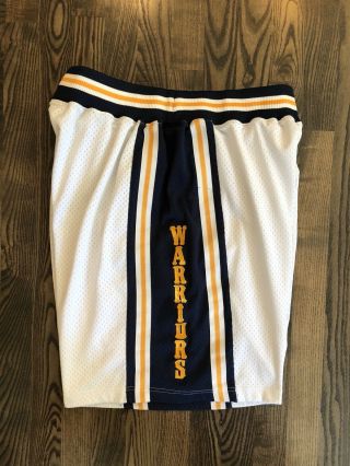 Vintage Nike GOLDEN STATE WARRIORS Basketball Shorts Size Large L Curry Durant 4