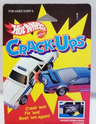 Vintage 1985 Hot Wheels Crack - Ups Sidegrinder 2558 - MOC 3