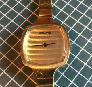 Vintage 1980s Longines Women’s Mechanical Watch.  (running)