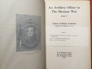 Eba Anderson Lawton / Artillery Officer In The Mexican War 1846 - 7 Letters 1st Ed
