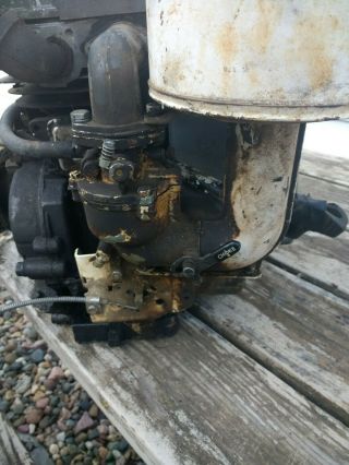 Vintage Briggs And Stratton Carburetor,  With Air Filter & Manifold,  7hp.
