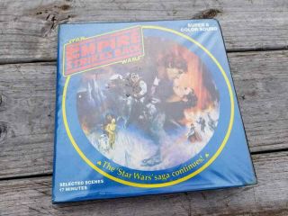 Vintage Star Wars The Empire Strikes Back 8 Color Sound Film