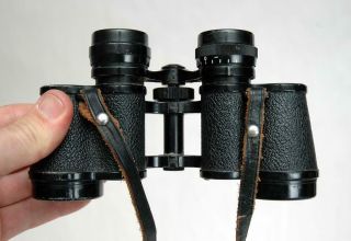 Vintage Nikon Nippon Kogaku J - B7 8 x 30 Binoculars in Case Made in Japan c.  1960 2