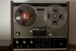Teac A - 1250S Stereo Tape Deck Open Reel to Reel Recorder Player 4